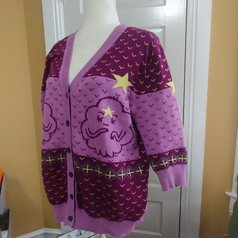 L.S.P. Adventure Time XL cardigan 3/4 sleeves